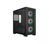 Cooler Master Elite 301 Mini Tower PC Black ITX micro ATX Plastic Steel Tempered glass Multi
