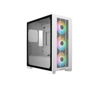 Cooler Master Elite 301 Midi Tower ARGB Tempered Glass Gaming Case - White - E301-WGNN-S00
