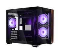 Cooler Master Elite 481 Wood Mini Tower Black