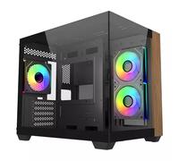Cooler Master Elite 481 Wood Mini Tower Black