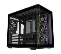 Cooler Master Elite 600 Tower Black, Transparent
