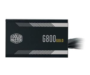 Cooler Master G800 Gold Power Supply - Non Modular | 80 Plus Gold Certified | 120mm HDB Fan | DC-to-DC Circuit Design | ATX 2.52 Version | 800 Watt