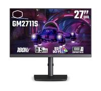 Cooler Master GM2711S 27 Inch 2K 180Hz Ultra-Speed IPS Quantum Dot QHD 2560 x 1440 PC Monitor, HDR400, 2ms (GtG)|0.5ms (MPRT), Adaptive Sync AMD|Nvidia, DP1.4*1, HDMI2.0*2, USB C *1