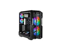 Cooler Master HAF 700 PC Case - Full-Tower, E-ATX Compatible, 5 x Pre-Installed Fans, Rotatable Radiator Bracket, High-Airflow Cooling, TG Side Panel,