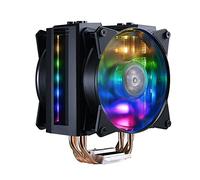 Cooler Master MasterAir MA410M CPU Cooling System - ARGB Hologram Effect, 4 CDC 2.0 Heat Pipes with Thermal Detection, Air Glide Armour and Push-Pull fans - 5 Year Warranty