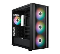 Cooler Master MasterBox 600 Mid-Tower E-ATX Airflow Case - Back Connect MB & 420mm Radiator Ready, 3 x 140mm & 1 x 120mm ARGB PWM Fans Pre-Installed, Tempered Glass Side, USB 3.2 Gen 2x2 Type-C
