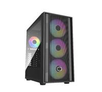Cooler Master MasterBox 600 Desktop PC Black ATX EATX ITX micro ATX Plastic Steel Tempered glass Gaming