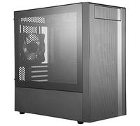 Cooler Master MasterBox NR400 Micro-ATX Tower with Front Mesh Ventilation, Minimal Design, Tempered Glass Side Panel and Single Headset Jack
