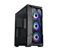 Cooler Master MasterBox TD500 Mesh V2 - E-ATX Mid-Tower PC Case with Tessellated Mesh, 3 x 120mm Pre-Installed ARGB Fans, Removable Top Panel, Tempered Glass Side Panel, USB Type-C 10Gbps - Black