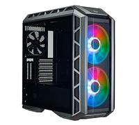 Cooler Master MasterCase H500P Mesh ARGB - PC Case with Dual 200mm Fans for High-Volume Airflow, Builder-Focused Chassis Panels, Liquid Cooling Ready