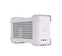 Cooler Master MasterCase NC100 PC Case - Compatible with NUC 9 Extreme Compute Element, Customisable Components, SFX V650 80-PLUS Gold Power Supply & 2 Pre-Installed 92 mm Fans - White