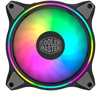 Cooler Master MasterFan MF120 Halo ARGB - Dual Ring Addressable RGB Lighting, Case and Cooling Hybrid Fan Blade Design with Jam Sensor Protection and Vibration Dampening Frame - 120 mm