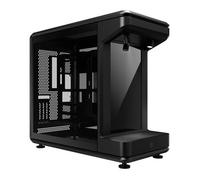 Cooler Master MasterFrame 360 Stage LCD Black Mid Tower Tempered Glass
