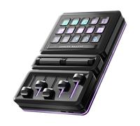 Cooler Master MasterHUB Creator Kit: Fully Modular Allows You to Customize with Base, 15xKeys IPS Display, 2xRoller, and 5xFader Modules - Empowering Your Workflow