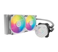 Cooler Master MasterLiquid 240L Core White 240mm Close-Loop AIO Liquid Cooler, ARGB Sync, Gen S Coldplate Pump, 120mm PWM, CryoFuze 14W/mK, AMD Ryzen AM5/AM4, Intel LGA1700/1200 (MLW-D24M-A18PZ-RW)