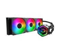 Cooler Master MasterLiquid 360 Core II ARGB AIO Cooler, Black, 3x120mm ARGB Fans
