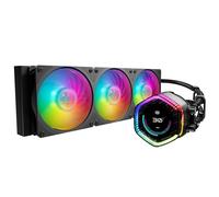 Cooler Master MasterLiquid 360mm Ion Dual Chamber LCD AIO ARGB Liquid Cooler - MLY-D36M-A24PZ-R1