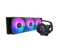 Cooler Master MasterLiquid Core Nex Digital 360 AIO CPU Cooler, Black, 3 x 120mm