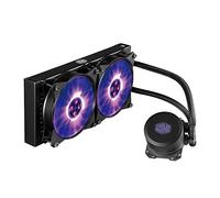 Cooler Master MasterLiquid ML240L RGB CPU Liquid Cooler - Custom Lighting Effects, Dual Dissipation Pump and Dual 120 mm Air Balance Fans