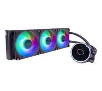 Cooler Master MasterLiquid PL360 FLUX Close-Loop AIO CPU Liquid Cooler, Gen2 ARGB Dual Loop Pump, 360mm Radiator, PL-Flux 120 PWM Fans, AMD Ryzen AM5/AM4, Intel LGA1700/1200 (MLY-D36M-A23PZ-R1)