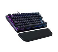 Cooler Master MK730 Tenkeyless Gaming Mechanical Keyboard with Brown Switches, Cherry MX, RGB Per-Key Lighting and Removable Wrist Rest
