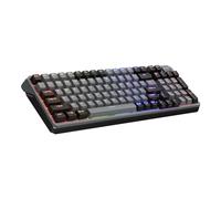 Cooler Master MK770 RGB Wireless Mechanical Gaming Keyboard, Kailh Box V2 Soft Click White Switches, Board Structure, Hot Swappable, Bluetooth|2.4GHz, Touch Dial
