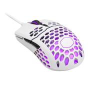 Cooler Master MM711 16000 DPI RGB USB Wired Gaming Mouse - Matte White