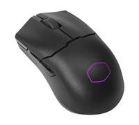 Cooler Master MM712 Wireless Gaming Mouse Black with Adjustable 19,000 DPI, 2.4GHz and Bluetooth , Ultraweave Cable, PTFE Feet, RGB Lighting and MasterPlus+ Software