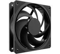 Cooler Master Mobius 120 Black Edition Case Fan - Ring Blade Design (PWM), Ultra-Durable Loop Dynamic Bearing (max. 63.1 CFM, 2.69 mmH2O, 22.6 dBA), Chamfered Air-Focus Frame - Black