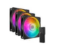 Cooler Master Mobius 120P ARGB Black Edition 3-Pack Fan Kit