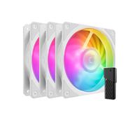 Cooler Master Mobius 120P ARGB White Edition 3-Pack Fan Kit