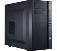 Cooler Master N200 PC-Gehäuse 'micro-ATX, Mini-ITX, USB 3.0, Seitliches Lochgitt
