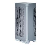 Cooler Master NCORE 100 Air White Mini-ITX PC Tower Case, Anodized Aluminum, 3 Slot Horizontal GPU Mount, Compatible RX 7900 XTX|RTX 4090, Compatible SFX PSU | Air Cooler Up to 70 mm, USB Type C