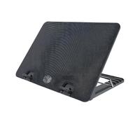 Cooler Master NotePal ErgoStand IV Laptop Cooler - Ergonomic Design, 5 Height Settings, Quiet 140mm Fan, Full Mesh Board, LED Strip, USB Hub, Supports Notebooks up to 17 "