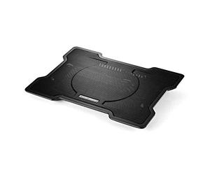 Cooler Master NotePal X-Slim Laptop Cooler - Lightweight & Ergonomic Design, Adjustable Height, Quiet 160mm Fan, Perforated Metal Plate, Supports Notebooks up to 17 "