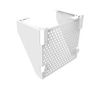 Cooler Master NR200 ATX PSU Bracket, ATX Power Supply Support for MasterBox NR200 & NR200P, Modular Mounting Options, Ventilated Design, Easy to Install - Steel, White