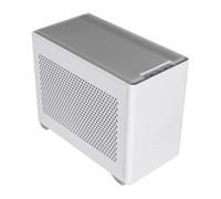 Cooler Master NR200 White SFF Small Form Factor Mini-ITX Case with Vented Panel, Triple-slot GPU, Tool-Free and 360 Degree Accessibility, Without PCI Riser