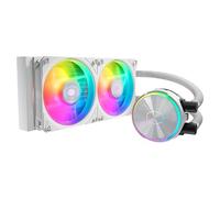 Cooler Master Pl240 Flux Argb 240Mm Liquid Cpu Cooler 2X Argb Pwm Fans Rgb Pump