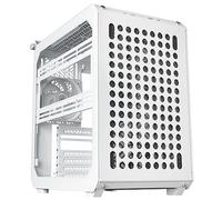 Cooler Master Qube 500 Flatpack - Mid-Tower ATX PC Case, Fully Modular, 1 x 120 mm Pre-installed SF White Rear Fan, Vertical GPU Mount, Supports EATX Motherboards & Dual 280mm Radiators - White