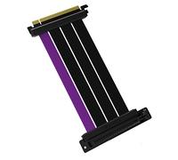 Cooler Master Riser cable PCIe 4.0 x16-200mm, black/purple, connectors - PCIe X 16, plug to PCIe X16 90° jack