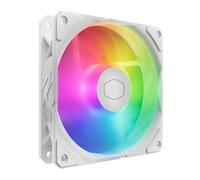 Cooler Master SickleFlow Edge 120 ARGB - 120mm Fan (690~2500 RPM, PWM), High Airflow (70.7 CFM) & Static Pressure (3.61mmH2O), ARGB Gen 2, 32.8 dBA max. - White