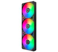 Cooler Master SickleFlow Edge 360 ARGB - 360mm Triple-Fan Monoframe (PWM), High Airflow (190 CFM) & Static Pressure (3.54mmH2O), ARGB Gen 2 Lighting, Easy Installation - Black