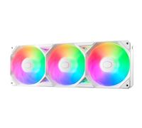 Cooler Master SickleFlow Edge 360 White Single-Frame aRGB PC Case|Liquid Cooler Fan, 360mm, Single Modular Cable, PWM 2,050 RPM, Air Balance Blades, Loop Dynamic Bearing, Radiant aRGB Lighting