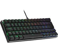 Cooler Master SK620 Wired Gaming Keyboard - Compact 60% Layout, Flat Mechanical
