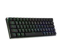 Cooler Master SK622 60% Gunmetal Wireless Mechanical Keyboard with Blue Low Profile Switches, New and Improved Keys, and Brushed Aluminum Design