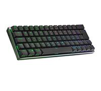 Cooler Master SK622 Gaming Keyboard, 60% Configuration, Low Profile Mechanical Switches, RGB Lighting, Bluetooth & Wired Connection, Apple/PC/Smartphone Compatible - UK Layout