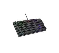Cooler Master SK652 Space Gray Full Mechanical Low Profile Gaming Keyboard, Tactile Brown Switches, Customizable RGB, Ergonomic Design, USB-C Connectivity, Mac/Windows, QWERTY (SK-652-GKTM1-US)