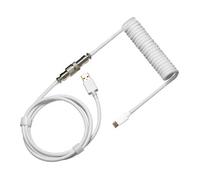 Cooler Master USB-C to USB-A Coiled Cable - Snow White