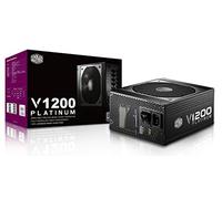 Cooler Master V1200 PSU 'Fully Modular, 80 Plus Platinum, 1200W' RSC00-AFBAG1-UK - Black