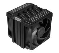 Cooler Master V8 ACE 3DHP AMD AM5/AM4 Single-Tower CPU Cooler, Black | 3DHP cooling, AMD AM5/AM4 contact plate, dual 120x30mm PWM fans, 89.6 CFM, 37 dBA, LCP blades.